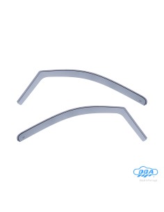 Set deflettori aria anteriori ad incastro, tipo lungo - compatibile per Toyota Proace (04/16 04/20)