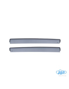 Set deflettori aria posteriori ad incastro - compatibile per Volkswagen T-Cross (04/19 10/23)