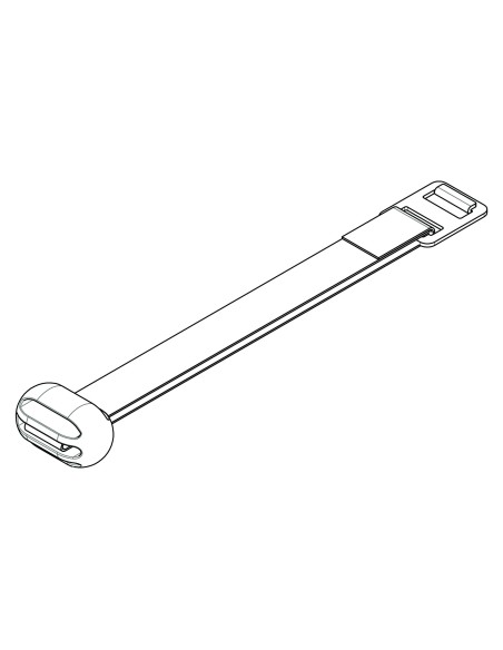 Set 2 adattatori a doppia azione per portellone in vetro