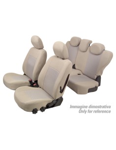 Set coprisedili Superior - Beige - compatibile per Volkswagen Golf VII 5p (11/12 12/19) Highline, R line 2