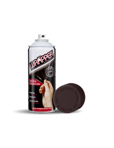 Wrapper, pellicola spray rimovibile, 400 ml - Marrone cioccolata - Ral 8017
