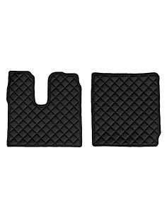 Coppia tappeti in Skeentex - Nero - compatibile per Man TGX (01/17 )