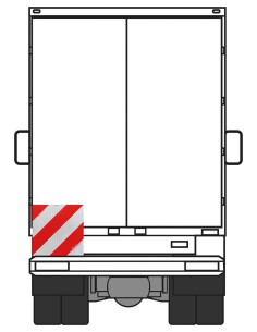 Pannello retroriflettente di sicurezza parcheggio