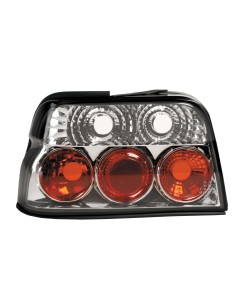 Coppia fanali posteriori - compatibile per  Ford Escort Mk5 (9/92-1/95) - Cromo