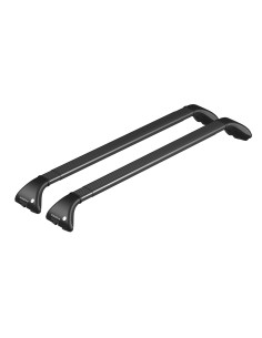 Snap Steel, coppia barre portatutto telescopiche in acciaio - S - 80÷111 cm