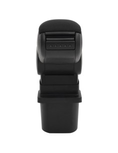 Bracciolo per Auto Nero 12x31x(29,5-47) cm in ABS 2