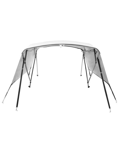 Bimini di Prua con Pareti Laterali 4 Archi 243x(170-182)x137cm