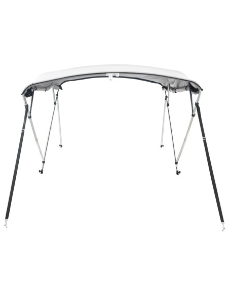 Bimini di Prua con Pareti Laterali 4 Archi 243x(170-182)x137cm
