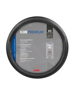 Club, coprivolante in Skeentex - XS - Ø 30/34 cm - Nero