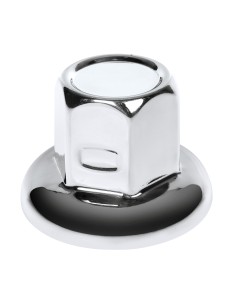 American, Set 500 copribulloni testa piatta in acciaio inox - Ø 33 mm - Cromo