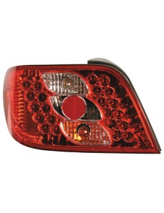 Coppia fanali posteriori LED - compatibile per  Citroën Xsara (4/97-12/05) - Rosso