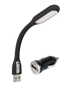 Lampada flessibile a LED COB + caricatore USB 12/24V - D/Blister 1 pz