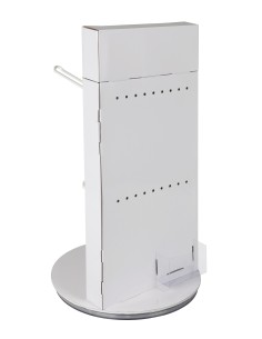 Espositore rotante da banco in cartone 2