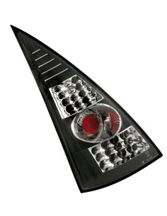 Coppia fanali posteriori LED - compatibile per  Citroën C3 (2/02 ) - Nero