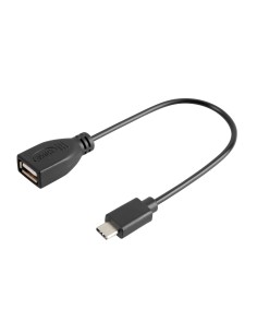 Cavo OTG Usb   Usb Type-C - 20 cm - Nero
