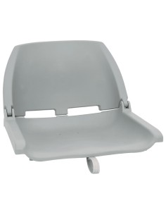 Set Sedile da Barca Pieghevole 4pz Grigio