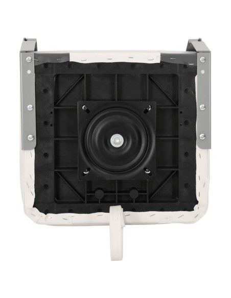 Set Sedile da Barca Pieghevole 4 pz con Schienale Basso