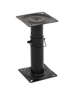 Supporti Sedile Barca 2pz Regolabile e Girevole a 360° Acciaio 2