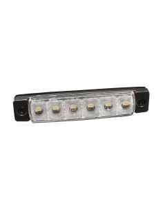 Luce ingombro - 6 Led - 12/24V - Bianco
