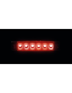 Luce ingombro - 6 Led - 12/24V - Rosso 2