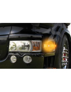 Luce ingombro - 1 Led - 12/24V - Arancio 2