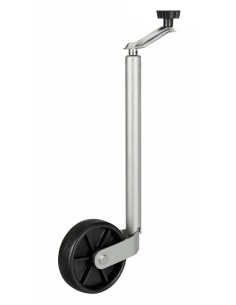 Servotimone per rimorchi e roulotte, ruota piena Ø 160 mm