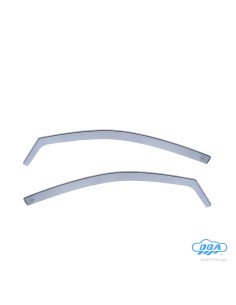 Set deflettori aria anteriori ad incastro, tipo lungo - compatibile per Seat Ibiza SC (10/08 05/17)