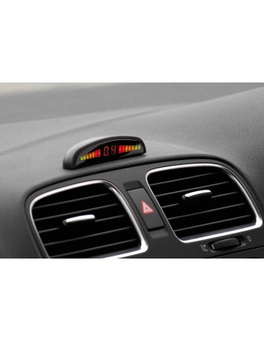 Setay S6, kit 6 sensori parcheggio con display digitale, 12V