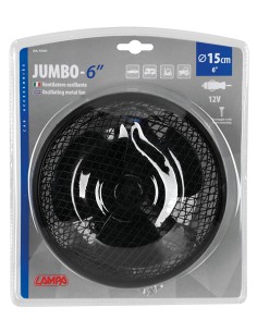 Jumbo ventilatore oscillante Ø 6” - 12V 2