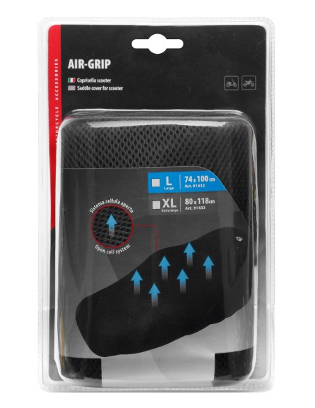 Air-Grip, coprisella per maxi-scooter - XL - 80x118 cm