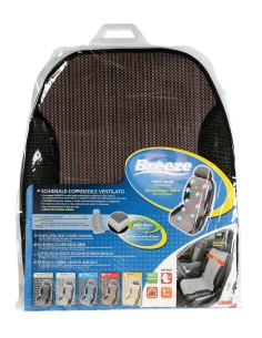 Breeze, schienale ventilato in carta tessile - Rosso 2