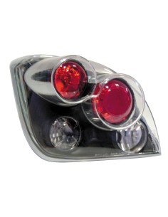 Coppia fanali posteriori - compatibile per  Ford Fiesta IV (8/95-1/02) - Nero