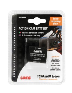 Batteria per action camera 2