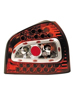 Coppia fanali posteriori LED - compatibile per  Audi A3 (9/96-4/03) - Rosso