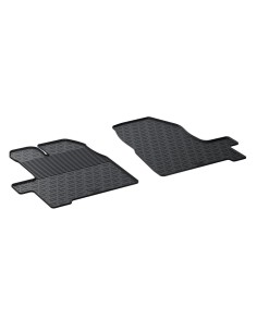 Set tappeti su misura in gomma - compatibile per  Ford Transit Custom (10/12 12/17) dal 01/16 