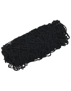 Rete per Rimorchio con Corda Elastica Nero 5x3,5 m in PP