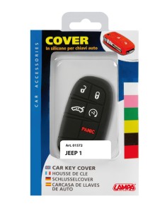 Cover per chiavi auto, conf. singola - compatibile per - Jeep - 1 2
