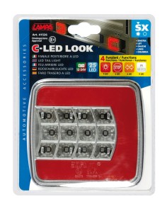 C-Led Look, fanale posteriore Led 4 funzioni, 12/24V - Sinistro 2