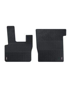 Coppia tappeti su misura in Eco Gomma - compatibile per  Daf 95XF (01/97 09/03) -  Daf CF (07/13 ) -  Daf CF65 (01/01 12/14) - 