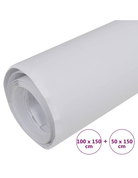 Pellicola per Auto Opaca Bianca 100x150 cm