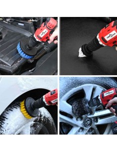 Set di Spazzole per Pulizia Morbide e Dure 12 pcs 12 pcs