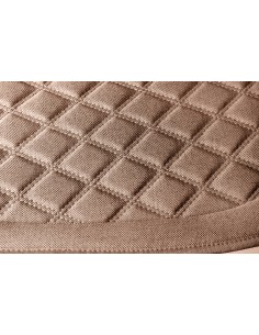 Venice, coppia coprisedili anteriori in fresco tessuto tekno-lino di poliestere - Beige 2