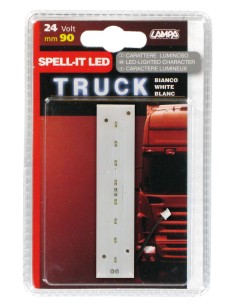 Spell-It Led, 90 mm, 24V - Bianco - I