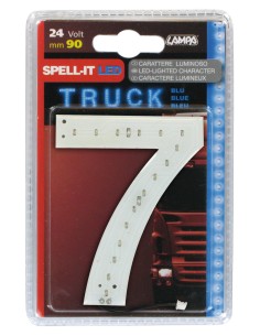 Spell-It Led, 90 mm, 24V - Blu - 7