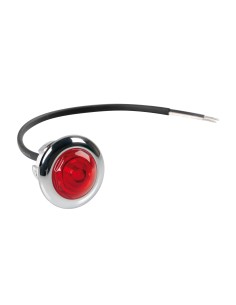 Luce ingombro - 1 Led - 12/24V - Rosso