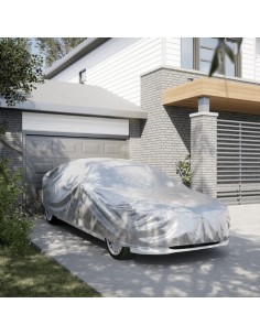 Copriauto per Berlina Cinghie con Fibbia Argento Pieno XXL PEVA