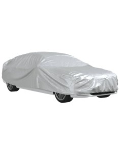 Copriauto per Berlina Cinghie con Fibbia Argento Pieno XXL PEVA 2