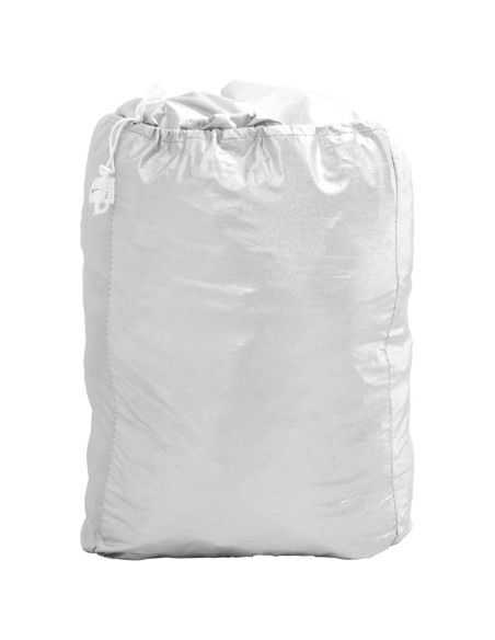 Copriauto per Berlina Cinghie con Fibbia Argento Pieno XXL PEVA