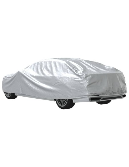 Copriauto per Berlina Cinghie con Fibbia Argento Pieno XXL PEVA