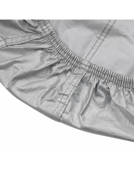 Copriauto per Berlina Cinghie con Fibbia Argento Pieno XXL PEVA